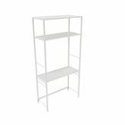 LEVEL5OHB_3x steel shelves of which 2 with raised edge
