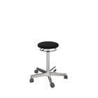 Circle Ø53_55-81h (55h)_Polished aluminium five-star base