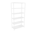 LEVEL5OHA_6x steel shelves of which 5 with raised edge