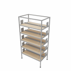 Freestanding rack double sided