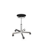 Circle Ø61_48-69h (69h)_Polished aluminium five-star base