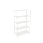 LEVEL4OHA_5x steel shelves of which 4 with raised edge