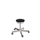 Circle Ø61_48-69h (48h)_Polished aluminium five-star base