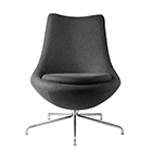 L40 - Swivel - Steel - Brushed - Grey Edgware