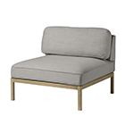 L37 - Module 90cm - Grey-Beige - Ploegwool