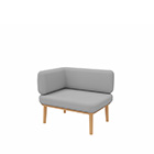Sou 1-seat right armrest Offecct