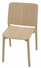 Atrium Wood veneer seat and veneer backrest