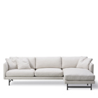 5525 Calmo Chaise 80 sofa 250 cm Wood Base