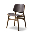 3052 Søborg Wood full upholstered