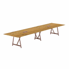 Relic Table with Power - 4800 x 1200 - Sawn Top
