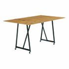 Relic Poseur Table with Castors 2100x1200 Sawn