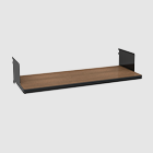 Shelf high black walnut