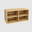 Cabinet, open, oak WR