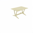 HB108003E Xenia dining table 140x90cm