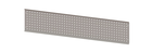 Perforated Backplane 350 Rear Side for width 1600