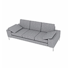 Arena 3 seater - 24 arm, L 2180 mm