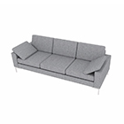 Arena 3 seater - 14 arm, L 2230 mm