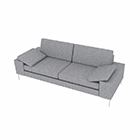 Arena 2 seater - 24 arm, L 2430 mm