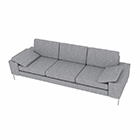 Arena 3 seater - 24 arm, L 2560 mm