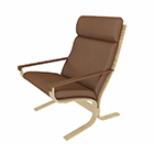 Siesta Classic SIE301 - High, armrest, oak