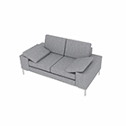 Arena 2 seater - 24 arm, L 1620 mm