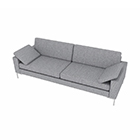 Arena 2 seater - 14 arm, L 2360 mm
