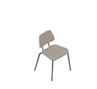 HC11.122 - 4 leg chair, upholstered