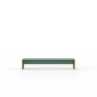 Cheek bench and stool 230 x 37 cm
