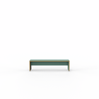 Cheek bench and stool 170 x 37 cm