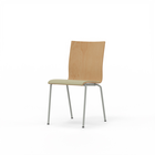 Ray 4-legged wooden craddle seat upholstered