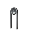 Skot Bollard 240 Symmetrical graphitegrey halfshadedclear