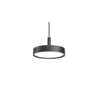 LP Slim Round Suspended black Ø250