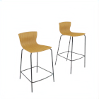 MO 5314 + MO 5315 Butterfly Bar Chair SH 65 + SH 76 veneer