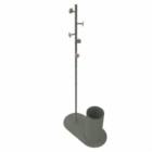 Coat rack and umbrella stand