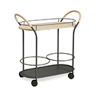 Bistro Tea trolley - Oak