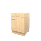 Kitchen Cabinet KOTBd_86x60x60cm