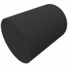 Bouton Ø20mm noir BE20N