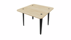 M+ Table 100x100x76cm 4-legs