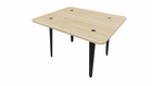 M+ Table 120x100x76cm 4-legs