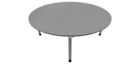 QUADRO lavt rundt bord Ø 120 cm
