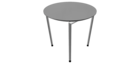 QUADRO rundt bord Ø80 cm (4 ben)