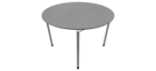 QUADRO rundt bord Ø120 cm (4 ben)