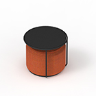 TOM POUF with TABLE