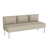 Bits 3-seater sofa without armrests