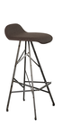 Piramide bar chair Steel 75cm low back