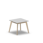 4044 - ALMA Table 70x70 cm H60, white hpl