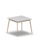 4188 - ALMA Table 90x90 cm H75, white hpl
