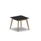 4105 - ALMA Table 70x70 cm H60, black HPL