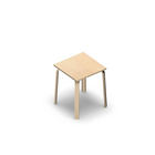 1136 - ZETA table 50x50 cm h60 cm
