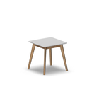 4100 - ALMA Table 60x60 cm H60, white HPL